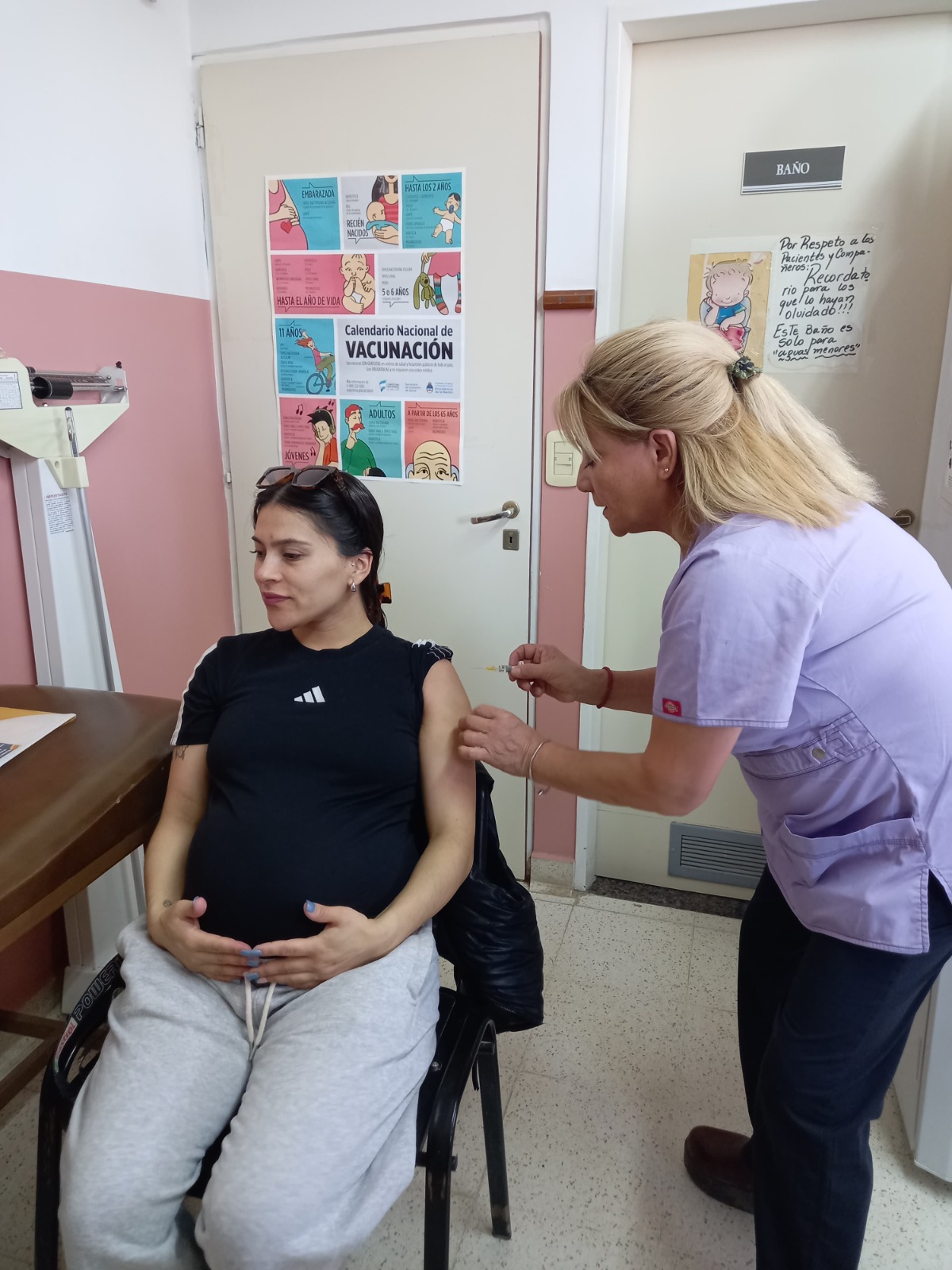 Más de 1.700 embarazadas se vacunaron en Chubut para proteger a sus bebés de la Bronquiolitis y la Neumonía