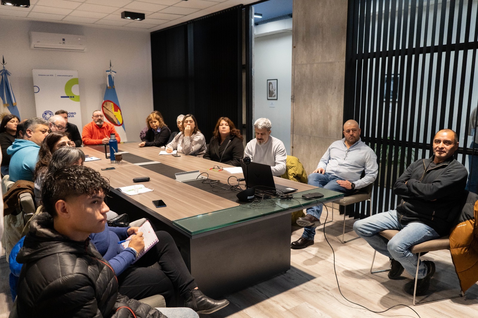 El Municipio brindó los avances del diagnóstico territorial a los vecinos afectados por el cerro Hermitte