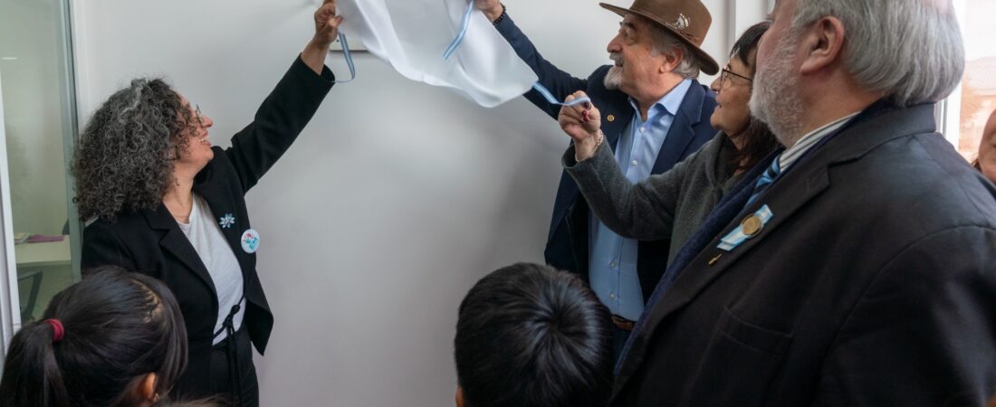 Othar inauguró la primera etapa de ampliación de la Escuela Municipal