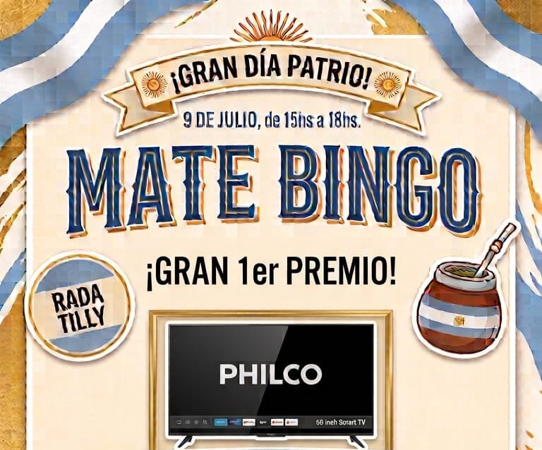 Un mate bingo solidario busca recaudar fondos para el viaje de estudios de sexto grado