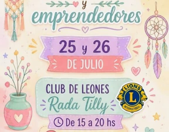 Rada Tilly se prepara para una nueva Feria de Artesanos y Emprendedores con fines solidarios
