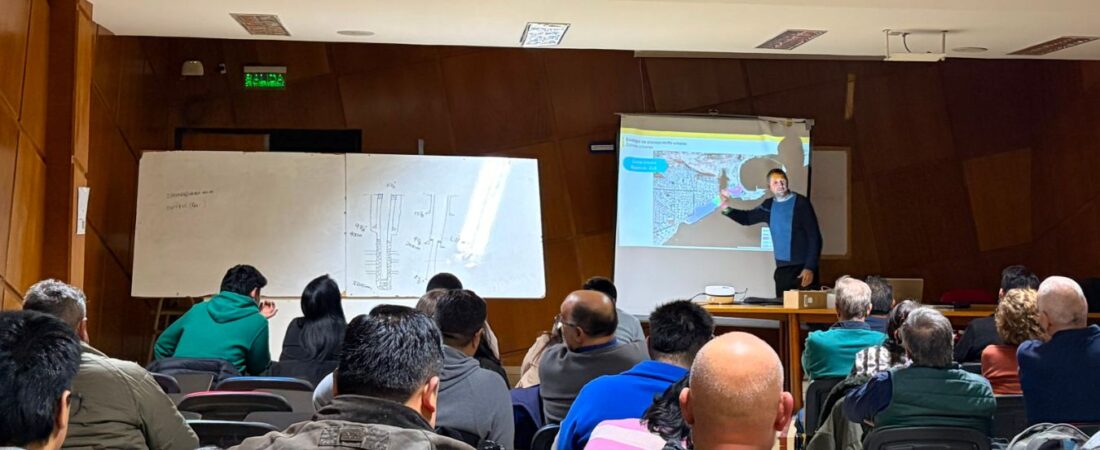 Presentaron el mapa digital que servirá de base para el futuro Código de Planeamiento Urbano de Comodoro