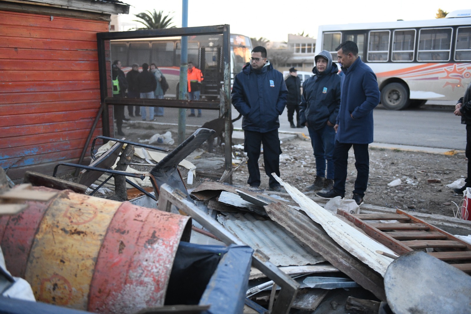 La Municipalidad recuperó un terreno para que los choferes de Solbus tengan una base operativa