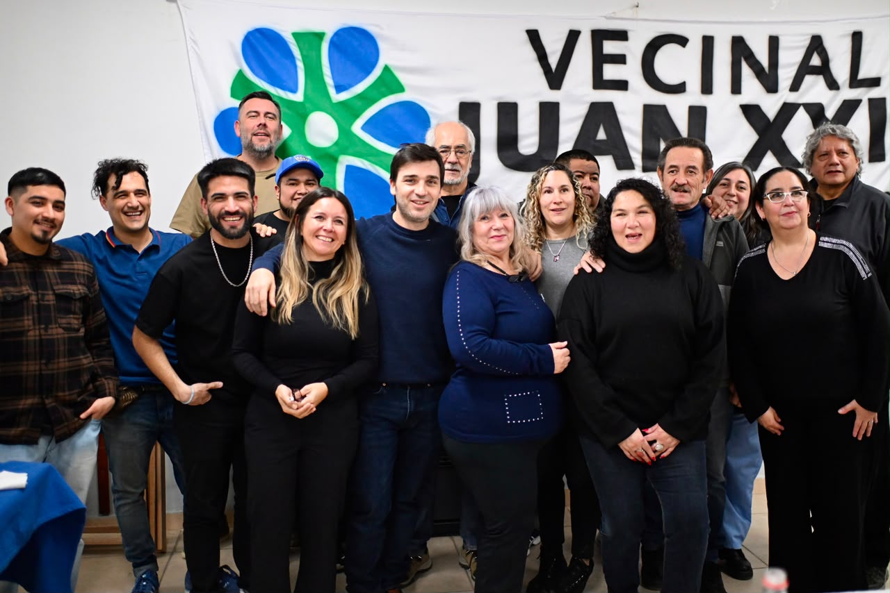 Torres ratificó el acompañamiento a las vecinales de Comodoro Rivadavia y destacó las obras que la Provincia ejecuta en la ciudad