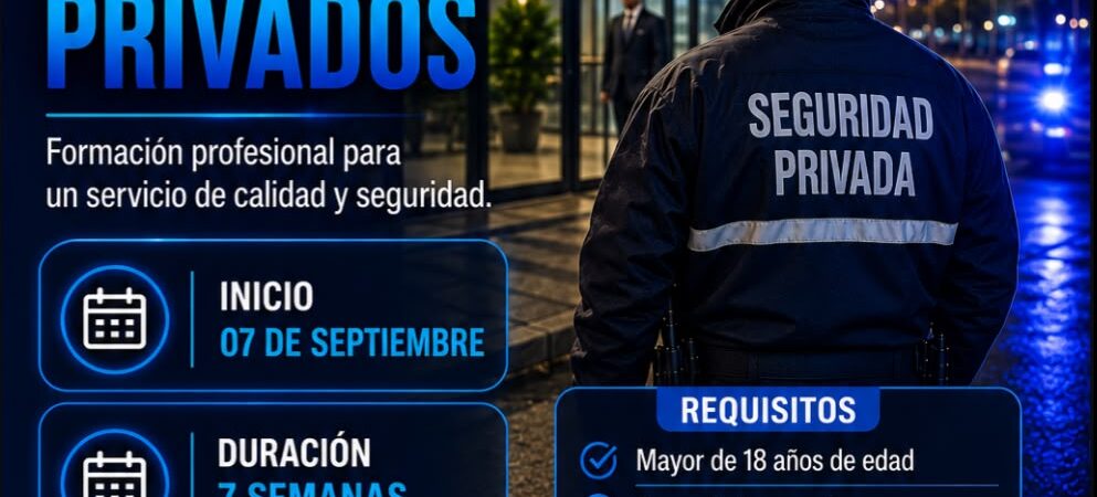 Comodoro Rivadavia tendrá un nuevo Curso Básico para Vigiladores Privados