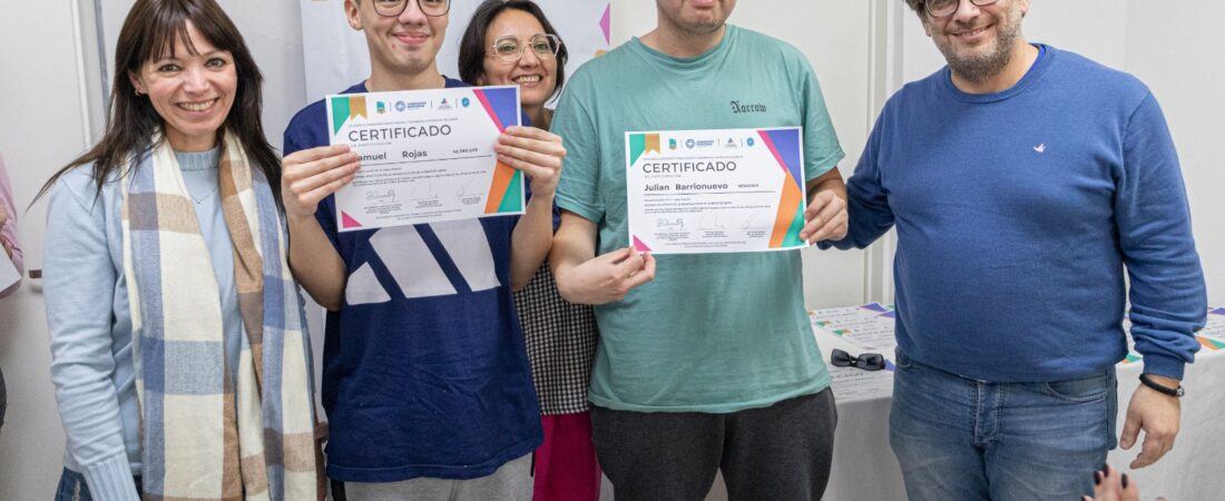 Personas con discapacidad recibieron su certificación en Buenas Prácticas de Manufacturas