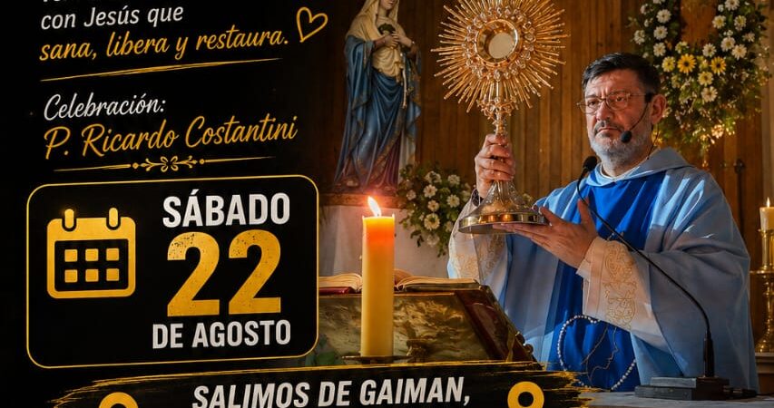 Comodoro Rivadavia será parte de una jornada de sanación y liberación con destino a Sarmiento