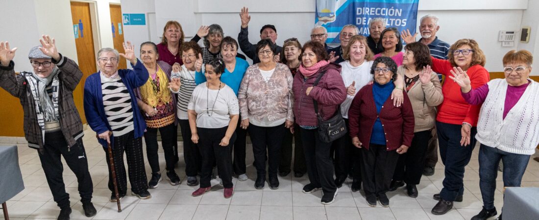 Se desarrolló un nuevo encuentro de adultos mayores en Km. 8