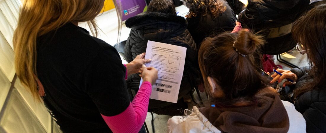 Con una capacitación en nutrición, se concretó una nueva jornada del programa Nutriendo Futuro