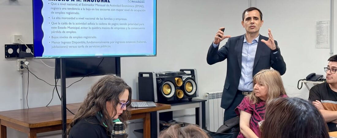 Alivio Fiscal 2026: el Municipio presentó ante los concejales los detalles del proyecto